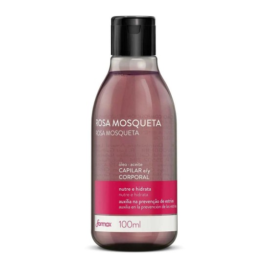 OLEO DE ROSA MOSQUETA FARMAX 100ML