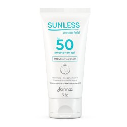 PROTETOR SOLAR SUNLESS FACIAL GEL TRANSL FPS50 35G