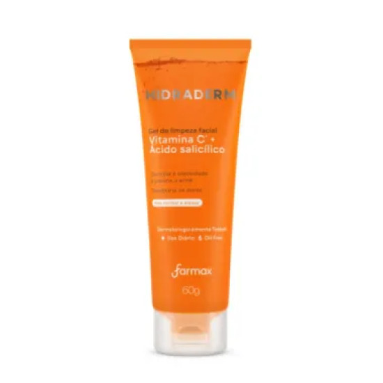 GEL LIMPEZA FACIAL VITAMINA C HIDRADERM 60G