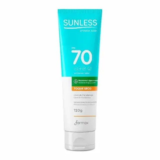 PROTETOR SOLAR SUNLESS TOQUE SECO FPS70 120G