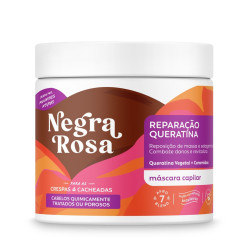 MASCARA REP QUERATINA NEGRA ROSA 500G