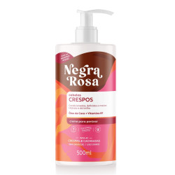 CREME DE PENTEAR CRESPOS NEGRA ROSA 500ML