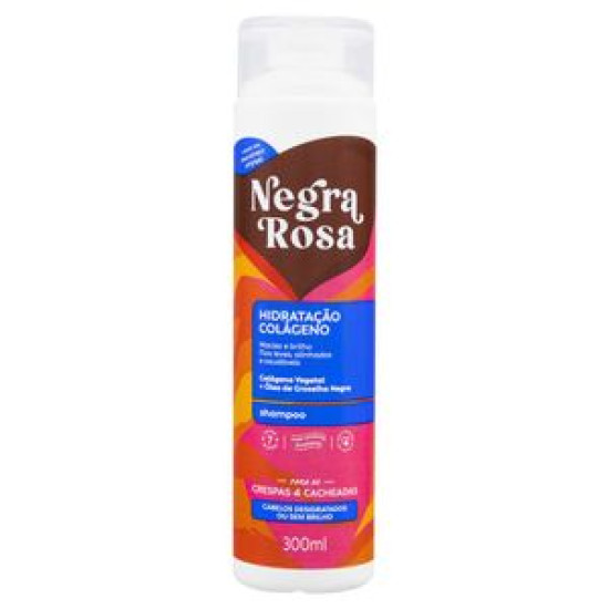 SHAMPOO HIDRATACAO NEGRA ROSA 300ML