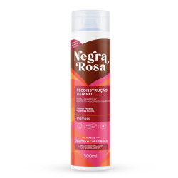 SHAMPOO RECONSTRUCAO NEGRA ROSA 300ML