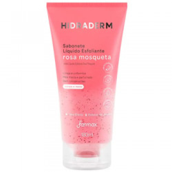 SABONETE LIQUIDO HIDRADERM ESFOLIANTE ROSA MOSQUETA COM 180ML