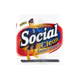 PAPEL TOALHA SOCIAL 2UND C/100 FOLHAS