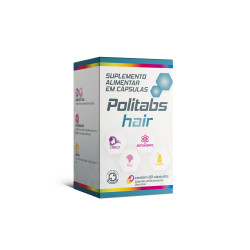 POLITABS HAIR COM 60 CAPSULAS