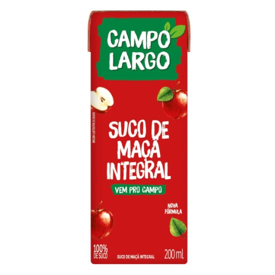 SUCO MACA CAMPO LARGO 200ML