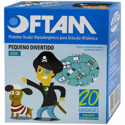 PROTETOR OCULAR OFTAM MASCULINO COM 20
