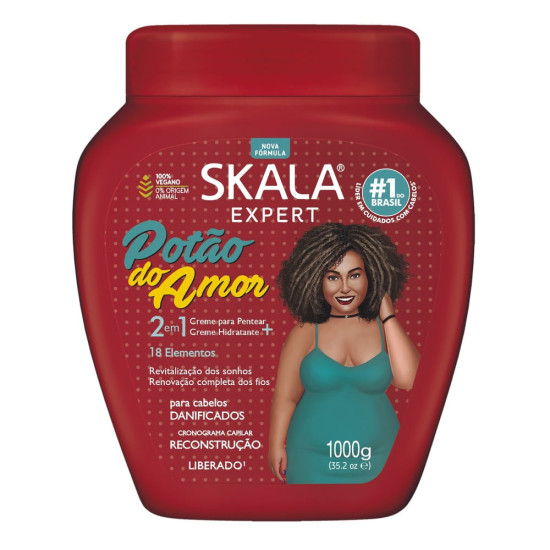 CREME TRATAMENTO SKALA POTAO DO AMOR + ARGININA 1KG