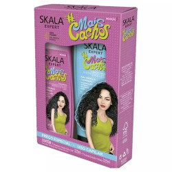 KIT SKALA  SHAMPOO + CONDICIONADOR  MAIS CACHOS COM 325 ML