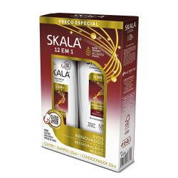 KIT SKALA SHAMPOO + CONDICIONADOR 12 EM 1 C/325 ML