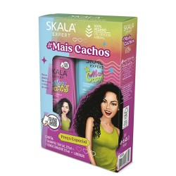 KIT SKALA SHAMPOO + CONDICIONADOR MAIS CACHOS C/325 ML
