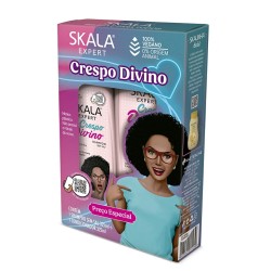 KIT SKALA SHAMPOO + CONDICIONADOR CRESPO DIVINO C/325ML
