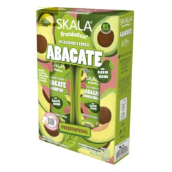 KIT SKALA SHAMPOO 325ML + CONDICIONADOR 200ML VITAMINA DE ABACATE
