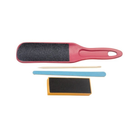 KIT DE UNHA SANTA CLARA 3 LIXAS 1 PALITO MARAVILHA