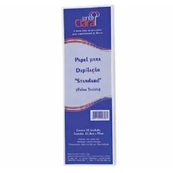 PAPEL P/ DEPILACAO SANTA CLARA STANDARD 50UN