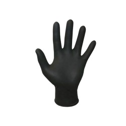 LUVAS P/ CABELEIREIRO PURO LATEX BLACK TAM P REF 1887