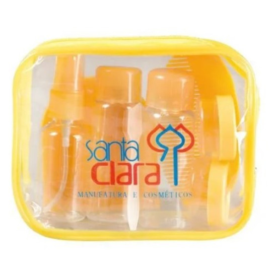 KIT PARA VIAGEM SANTA CLARA 8 PECAS REF1403