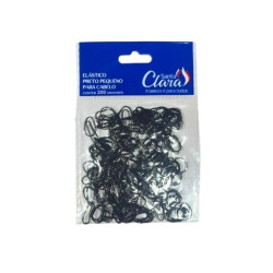 ELASTICO PARA CABELO SANTA CLARA COM 200 UN