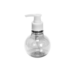 SABONETEIRA PLASTICA PET MINI BOLINHA 180ML SANTA CLARA