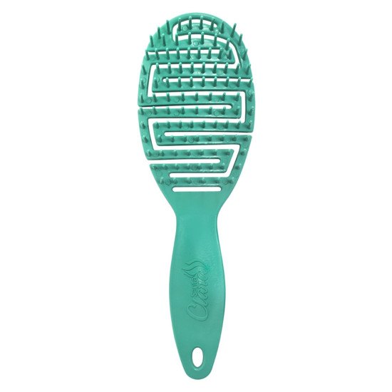 ESCOVA VERDE AGUA MAORI PARA CABELO  SANTA CLARA