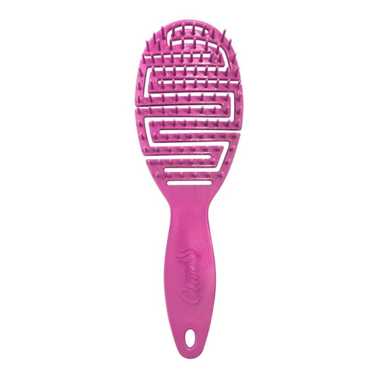 ESCOVA ROSA MAORI PARA CABELO  SANTA CLARA