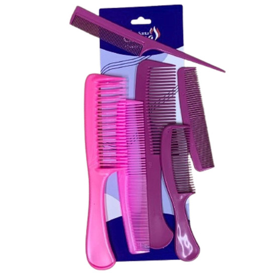 KIT PENTES PINK COM 6UNI SANTA CLARA