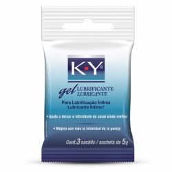 K Y GEL LUBRIFICANTE 3 SACHES C/5 GR