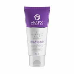 PROTETOR SOLAR ANASOL FACIAL LUZ VISIVEL FPS 75 60G