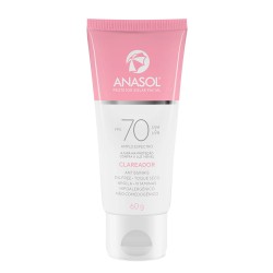 PROTETOR SOLAR ANASOL FACIAL CLAREADOR FPS 70 60G