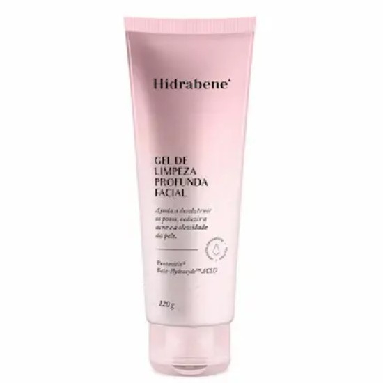 HIDRABENE GEL FACIAL DE LIMPEZA PROFUNDA 120G