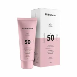 PROTETOR SOLAR FACIAL HIDRABENE VITAMINA FPS50 40G