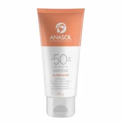 ANASOL PROTETOR SOLAR FACIAL CLAREADOR FPS 50 60G