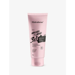 HIDRABENE MASCARA FACIAL DE CARVAO 3 EM 1 50G