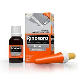 RINOSORO 9% GOTAS COM 30 ML