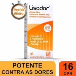 LISADOR 500 MG C/16 COMPRIMIDOS