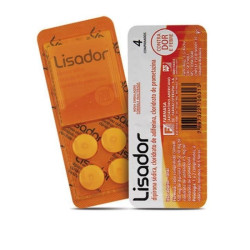LISADOR 500MG ENV COM 4 CAPSULAS
