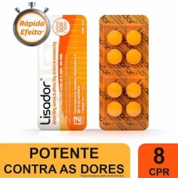 LISADOR 500MG ENV C/8 COMPRIMIDOS