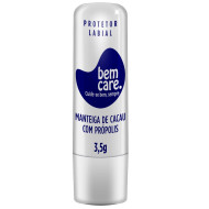 PROTETOR LABIAL BEM CARE MANTEIGA DE CACAU COM PROPOLIS COM 3,5G