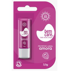 PROTETOR LABIAL BEM CARE FPS30 AMORA COM 3,5G