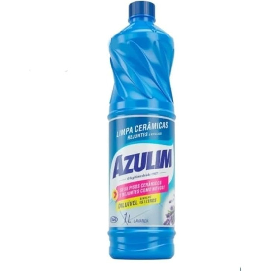 AZULIM LIMPA CERAMICA E AZULEJO LAVANDA 1L