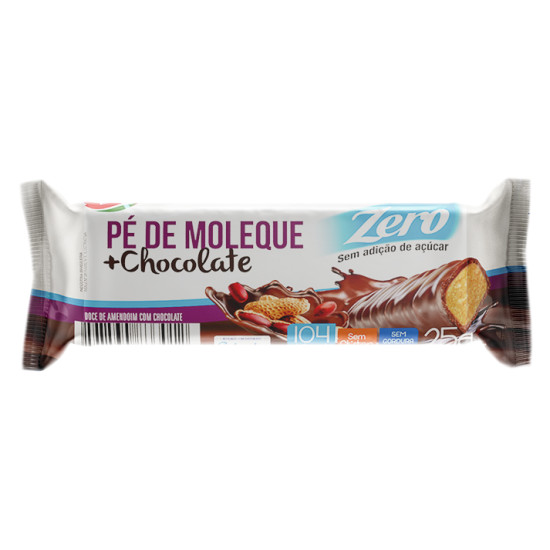 PE DE MOLEQUE DUPRATA CHOCOLATE ZERO 25G