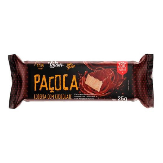 PACOCA LATAM COM CHOCOLATE S/ACUCAR 25G