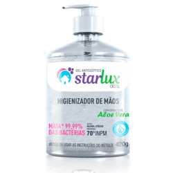 ALCOOL GEL 70% ANTISSEPTICO STARLUX 420G