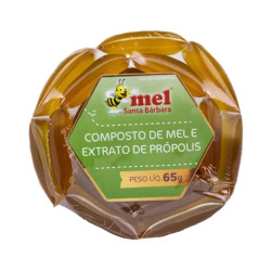 MEL SACHE SANTA BARBARA COMPOSTO 65G COM 20UN