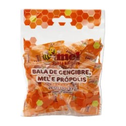 BALA SANTA BARBARA GENGIBRE PROPOLIS E MEL C/10 UND