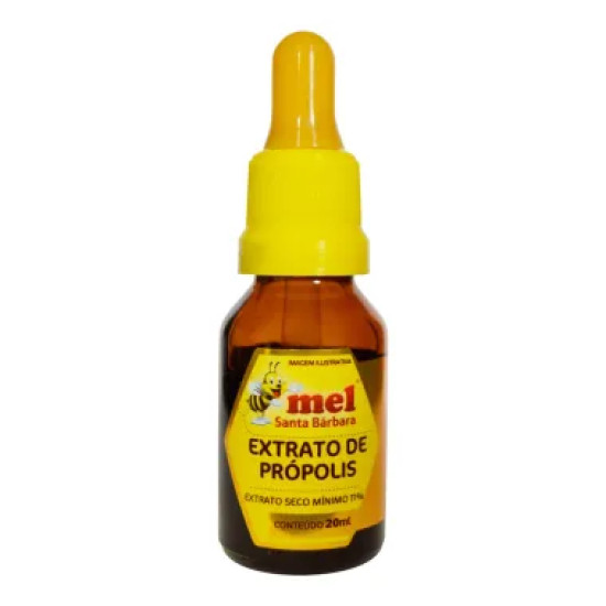 EXTRATO DE PROPOLIS 11% SANTA BARBARA CONTA GOTAS 20 ML