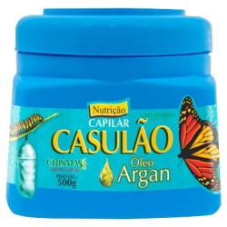 CREME CASULAO BICHO DA SEDA OLEO DE ARGAN 500G