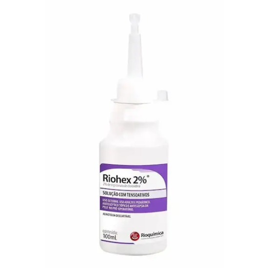 CLOREXIDINA 2 RIOHEX COM ALMOT 1